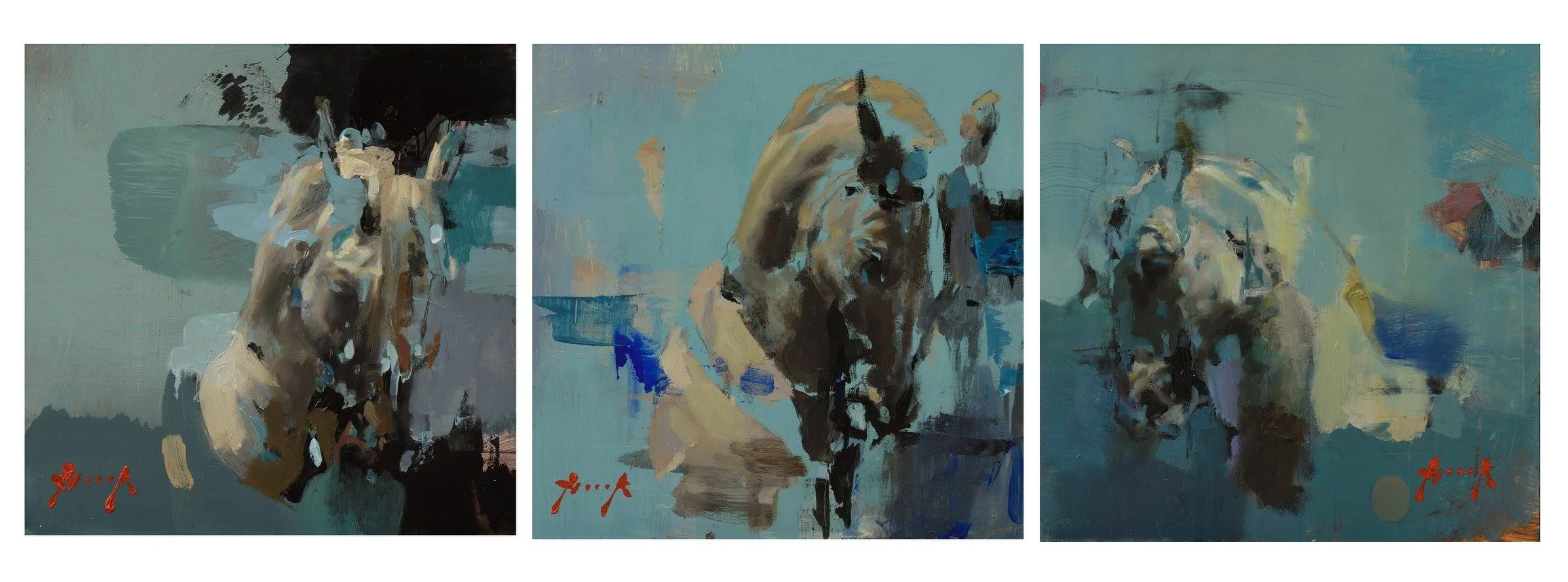 The Idea of a Horse's Head I II III