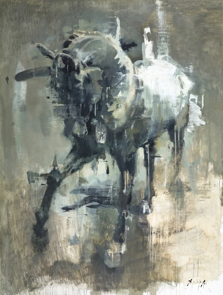 Night on a White Horse