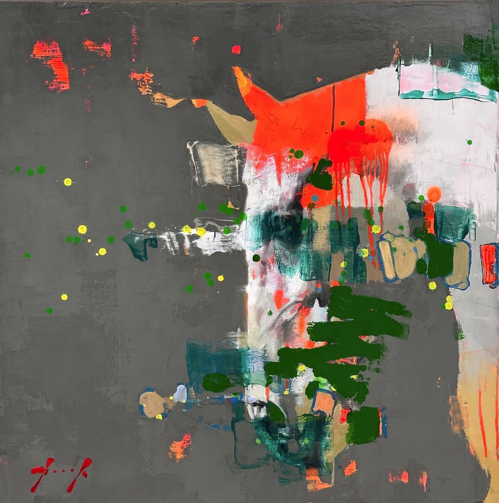 Moksha 2 · Oil on aluminium