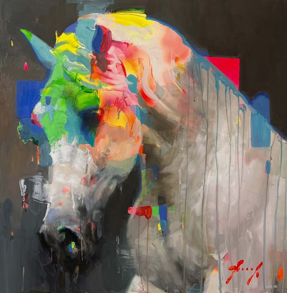 Remezcla — Remix · Mixed media on aluminium