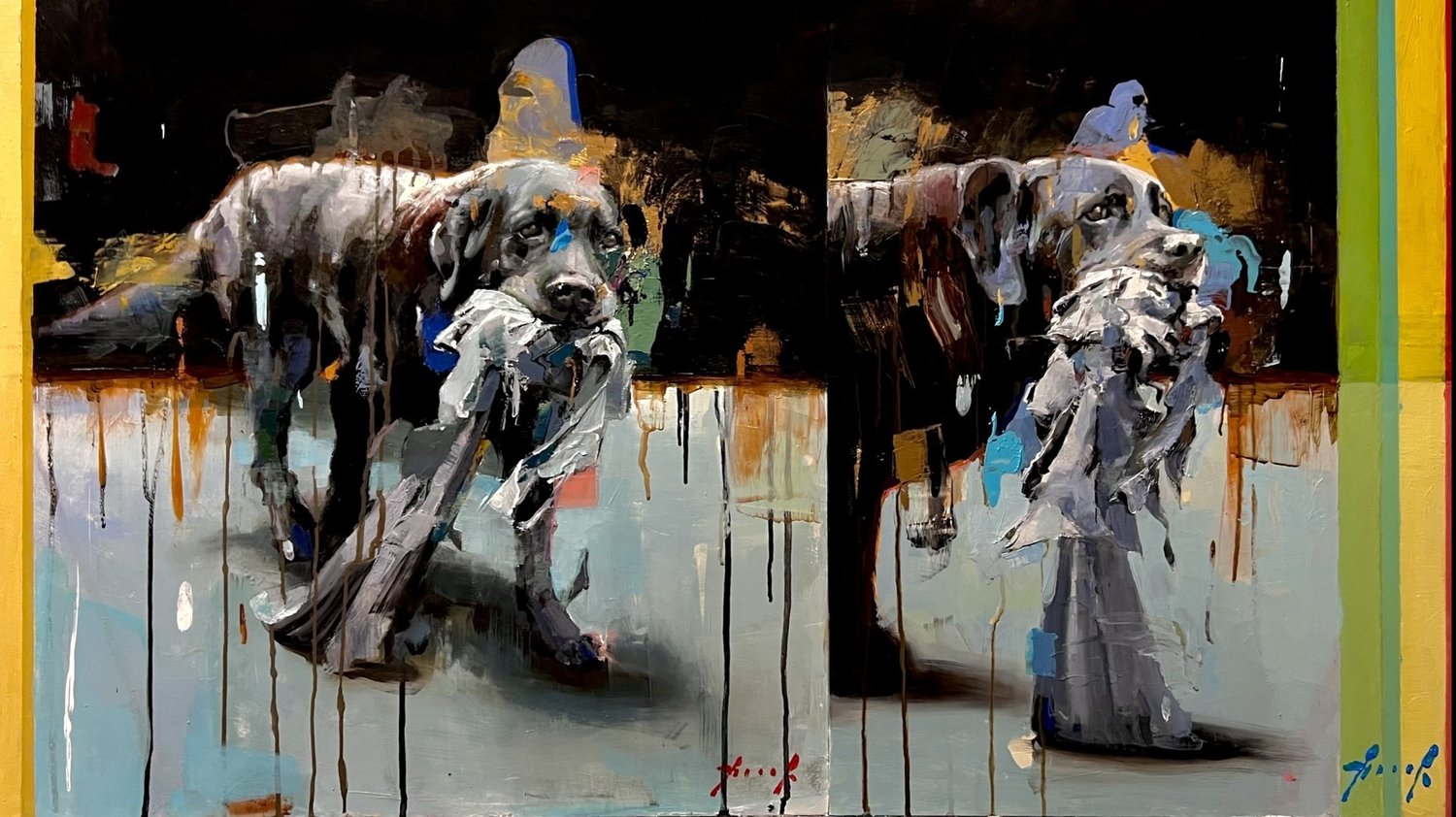 Synesthetic Painting of Harry